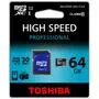 Карта памяти Toshiba 64Gb microSDXC class 10 (SD-C064UHS1(BL5A) - 1