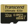 Карта памяти Transcend 32GB microSD Class10 UHS-I U3 (TS32GUSDU3) - 1