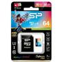 Карта памяти Silicon Power 64GB microSD class10 UHS-I Superior PRO COLOR (SP064GBSTXDU3V20SP) - 2