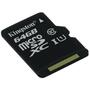 Карта памяти Kingston 64GB microSDXC Class 10 UHS-I (SDC10G2/64GBSP) - 1