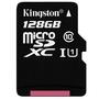 Карта памяти Kingston 128GB microSDXC Class 10 UHS-I (SDC10G2/128GB) - 1
