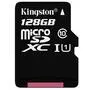 Карта памяти Kingston 128GB microSDXC Class 10 UHS-I (SDC10G2/128GB) - 1