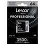 Карта памяти Lexar 64Gb Compact Flash 3500x Professional (LC64GCRBEU3500) - 1