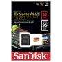 Карта памяти SanDisk 32GB microSD Class10 UHS-I V30 4K Extreme Plus (SDSQXWG-032G-GN6MA) - 1
