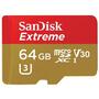 Карта памяти SanDisk 64GB microSDXC Class10 UHS-I V30 4K Extreme (SDSQXVF-064G-GN6MA) - 2