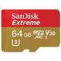 Карта памяти SanDisk 64GB microSDXC Class10 UHS-I V30 4K Extreme (SDSQXVF-064G-GN6MA) - 2