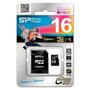 Карта памяти Silicon Power 16GB microSD Class10 UHS-I (SP016GBSTHDU1V10SP) - 1