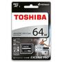 Карта памяти Toshiba 64GB microSDXC class 10 USH-I U3 (THN-M401S0640E2) - 1