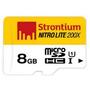 Карта памяти Strontium Flash 8GB Class 10 UHS-I Nitro Lite 200x + SD adapter (SRL8GTFU1) - 2
