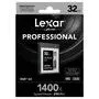 Карта памяти Lexar 32GB XQD 1400X Professional (LXQD32GCRBEU1400) - 1