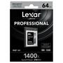 Карта памяти Lexar 64GB XQD 1400X Professional (LXQD64GCRBEU1400) - 1