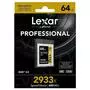 Карта памяти Lexar 64GB XQD 2933X Professional (LXQD64GCRBEU2933) - 1