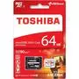 Карта памяти Toshiba 64GB microSD class 10 UHS-I U3 (THN-M302R0640EA) - 1