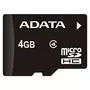 Карта памяти ADATA 4GB microSD class 4 (AUSDH4GCL4-RA1) - 1