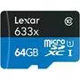 Карта памяти Lexar 64GB microSDXC class 10 UHS-I (LSDMI64GBBEU633A) - 1