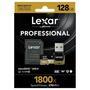 Карта памяти Lexar 128GB microSDXC class 10 UHS-II U3 (LSDMI128CRBEU1800R) - 1