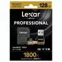 Карта памяти Lexar 128GB microSDXC class 10 UHS-II U3 (LSDMI128CRBEU1800R) - 1