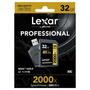 Карта памяти Lexar 32GB SDHC class 10 UHS-II U3 (LSD32GCRBEU2000R) - 2