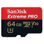 Карта памяти SanDisk 64GB microSD class 10 UHS-I U3 (SDSQXXG-064G-GN6MA) - 1