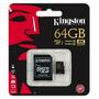 Карта памяти Kingston 64GB microSDXC class 10 UHS-I U3 4K (SDCG/64GB) - 2