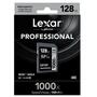 Карта памяти Lexar 128GB SDXC class 10 UHS-II U3 4K (LSD128CRBEU1000) - 1