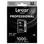 Карта памяти Lexar 32GB SDHC class 10 UHS-II U3 4K (LSD32GCRBEU1000) - 2