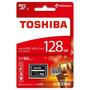 Карта памяти Toshiba 128GB microSDXC class 10 UHS-I (THN-M302R1280EA) - 1