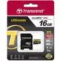 Карта памяти Transcend 16GB microSDHC class 10 UHS-I U3 MLC (TS16GUSDU3M) - 3
