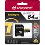 Карта памяти Transcend 64GB microSDXC class 10 UHS-I U3 MLC (TS64GUSDU3M) - 3