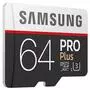 Карта памяти Samsung 64GB microSD class 10 PRO PLUS UHS-I G3 (MB-MD64GA/RU) - 1