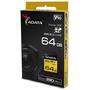 Карта памяти ADATA 64GB SDXC class 10 UHS-II U3 (ASDX64GUII3CL10-C) - 2