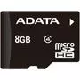 Карта памяти ADATA 8GB microSDHC Class 4 (AUSDH8GCL4-RM3BKBL) - 1