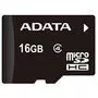 Карта памяти ADATA 16GB microSDHC Class 4 (AUSDH16GCL4-RM3BKBL) - 1