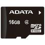 Карта памяти ADATA 16GB microSDHC Class 4 (AUSDH16GCL4-ROTGMBK) - 1