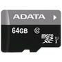 Карта памяти ADATA 64GB microSD class 10 UHS-I (AUSDX64GUICL10-RM3BKBL) - 1