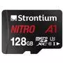Карта памяти Strontium Flash 128GB microSDXC class 10 UHS-1 U3 NITRO A1 (SRN128GTFU3A1A) - 2