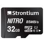 Карта памяти Strontium Flash 32GB microSDHC class 10 UHS-1 NITRO (SRN32GTFU1QA) - 2