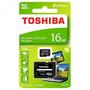 Карта памяти Toshiba 16GB microSD class 10 USH-I U1 (THN-M203K0160EA) - 2