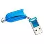 Считыватель флеш-карт ST-Lab MicroSD/TF (U-373 blue) - 1