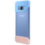 Чехол для моб. телефона Samsung для Galaxy S8 (G950) 2 Piece Cover Blue & Peach (EF-MG950CLEGRU) - 1