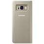 Чехол для моб. телефона Samsung для Galaxy S8 (G950) Clear View Standing Cover Gold (EF-ZG950CFEGRU) - 1