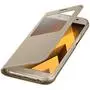 Чехол для моб. телефона Samsung для A520 - S View Standing Cover (Gold) (EF-CA520PFEGRU) - 2