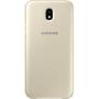 Чехол для моб. телефона Samsung для J7 (2017)/J730-EF-WJ730CFEGRU - Wallet Cover (Gold) (EF-WJ730CFEGRU) - 1
