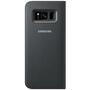 Чехол для моб. телефона Samsung для S8/EF-NG950PBEGRU - LED View Cover (Black) (EF-NG950PBEGRU) - 1