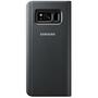 Чехол для моб. телефона Samsung для S8/EF-ZG950CBEGRU -Clear View Standing Cover (Black) (EF-ZG950CBEGRU) - 1