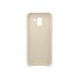 Чехол для моб. телефона Samsung Galaxy J6 (J600) Dual Layer Cover Gold (EF-PJ600CFEGRU) - 1