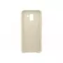 Чехол для моб. телефона Samsung Galaxy J6 (J600) Dual Layer Cover Gold (EF-PJ600CFEGRU) - 1