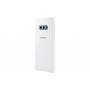 Чехол для моб. телефона Samsung Galaxy S10e (G970) Silicone Cover White (EF-PG970TWEGRU) - 1