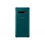 Чехол для моб. телефона Samsung Galaxy S10+ (G975) Clear View Cover Green (EF-ZG975CGEGRU) - 1