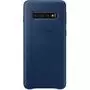 Чехол для моб. телефона Samsung Galaxy S10 (G973) Leather Cover Navy (EF-VG973LNEGRU) - 2